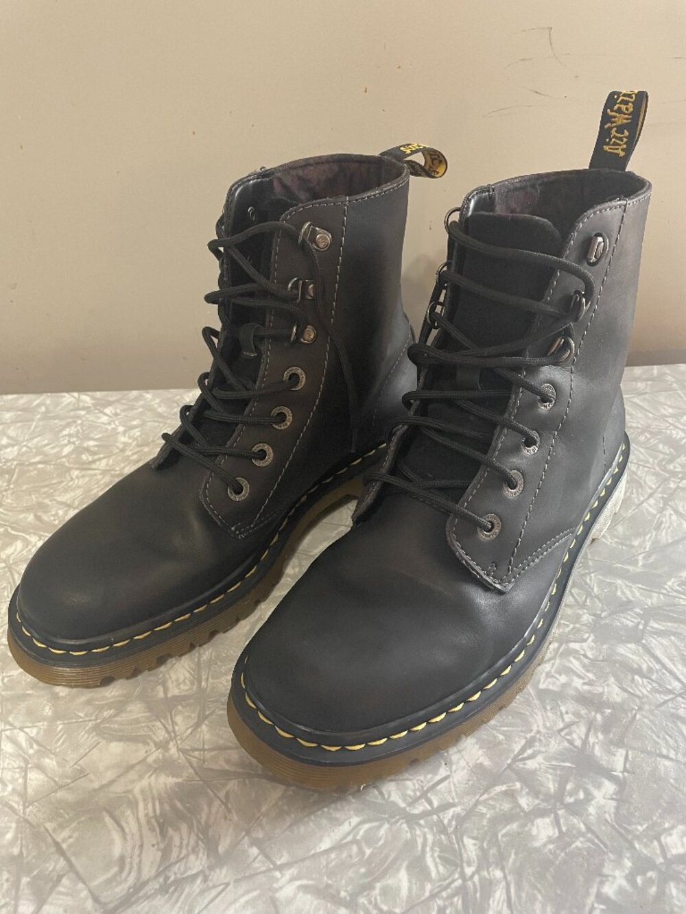 Authentic Dr. Martens Luana 7-eyelet lightweight combat boots